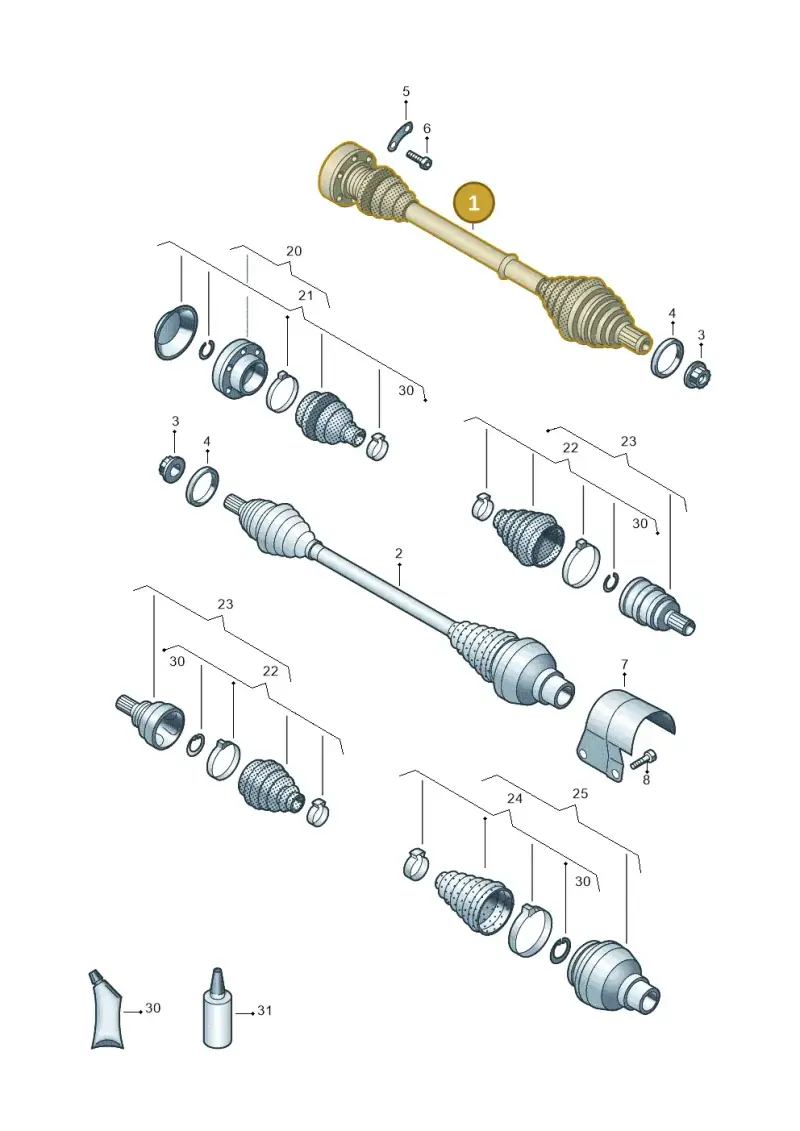 2Q0407271AR — Skoda Kamiq (2019-) diagram 837407082, position 1