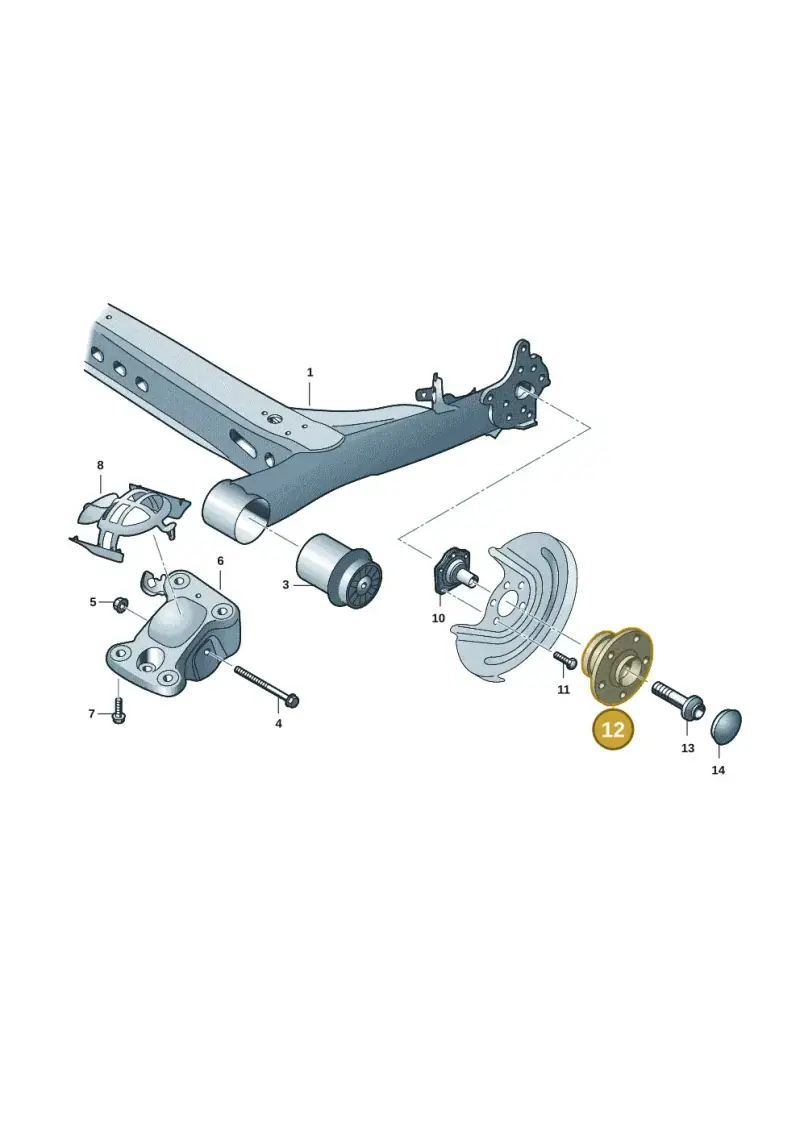 2Q0501611B — Skoda Slavia (2021-) diagram 62i505020, position 12