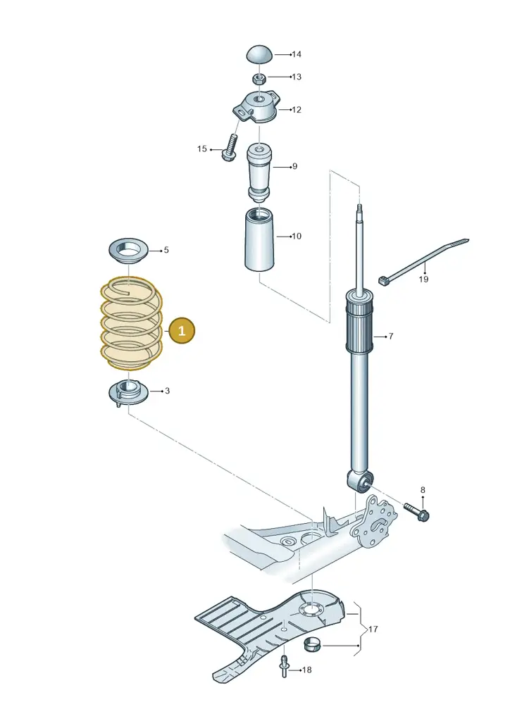 2Q0511121DH — Skoda Kamiq (2019-) diagram 837511000, position 1