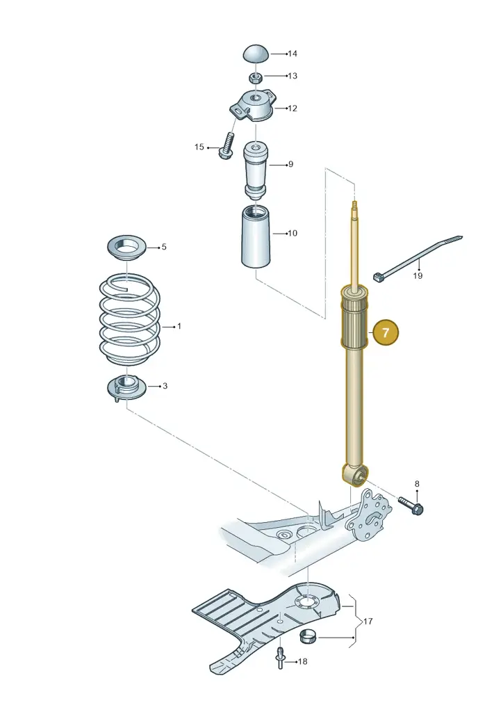 2Q0513049AL — Skoda Kamiq (2019-) diagram 837511000, position 7