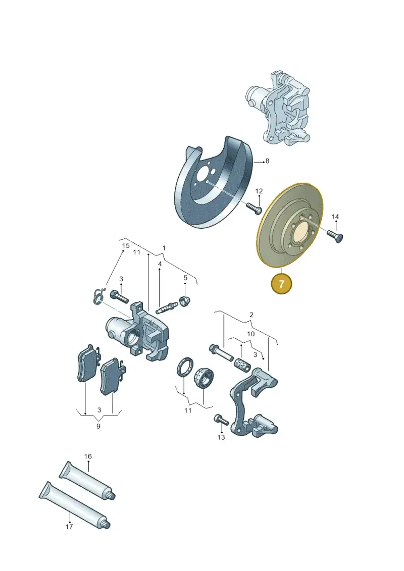 2Q0615601K — Skoda Fabia (2021-) diagram 792615600, position 7