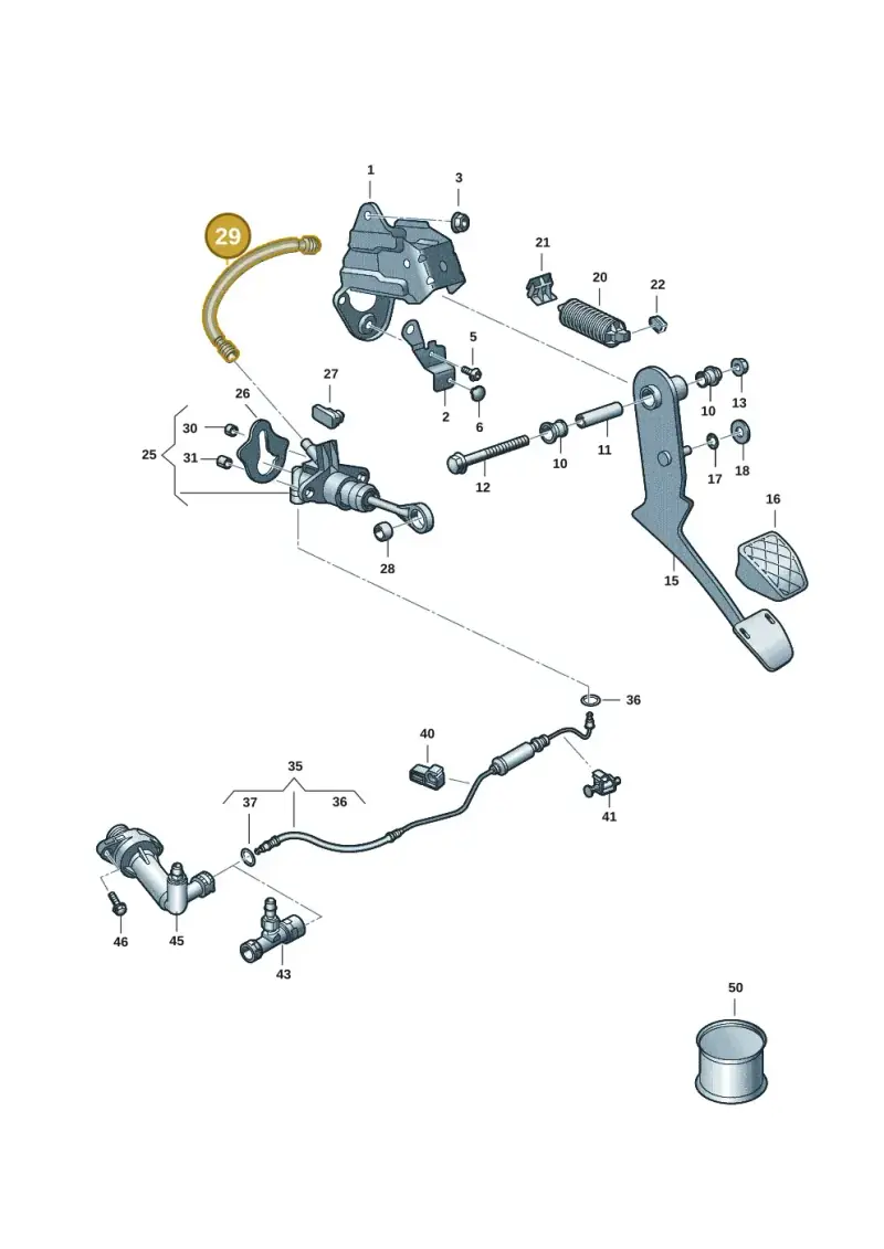 2Q0721453B — Skoda Kushaq (2021-) diagram 62i721250, position 29