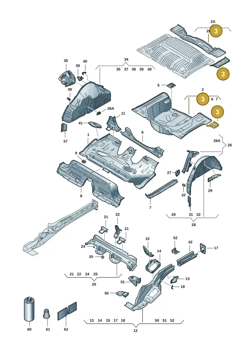 2Q0802091 — Skoda Kamiq (2019-) diagram 584803015, position 3