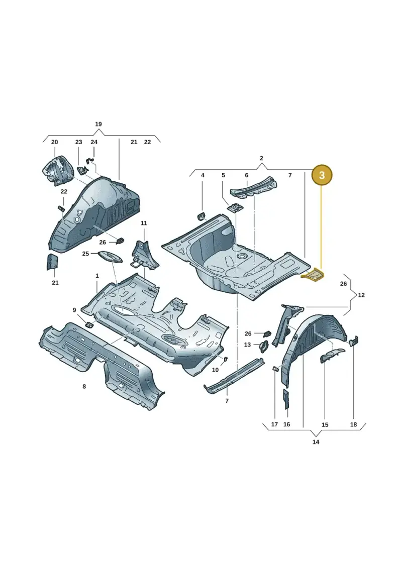 2Q0802091 — Skoda Fabia (2021-) diagram 6vn803030, position 3