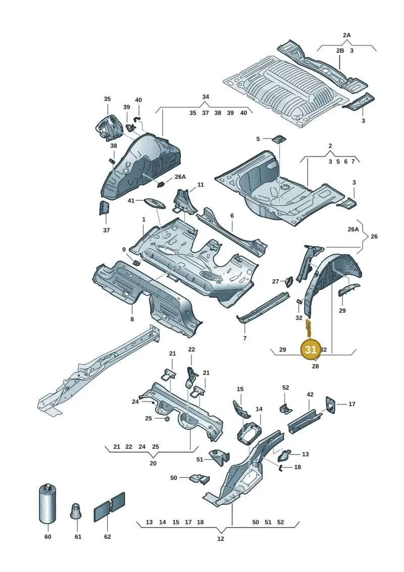 2Q0802397 — Skoda Kamiq (2019-) diagram 584803015, position 31