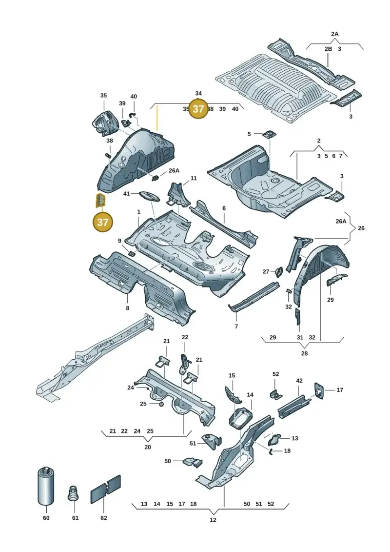 2Q0802398 — Skoda Kamiq (2019-) diagram 584803015, position 37