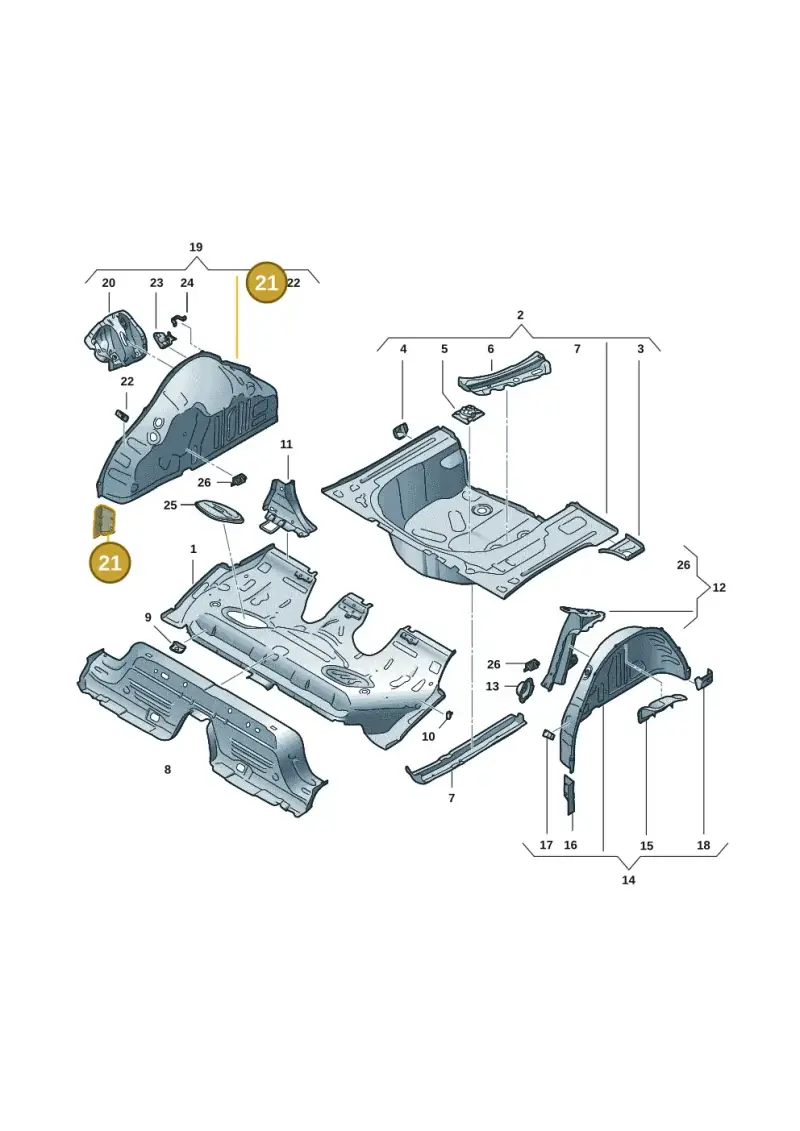 2Q0802398 — Skoda Fabia (2021-) diagram 6vn803030, position 21