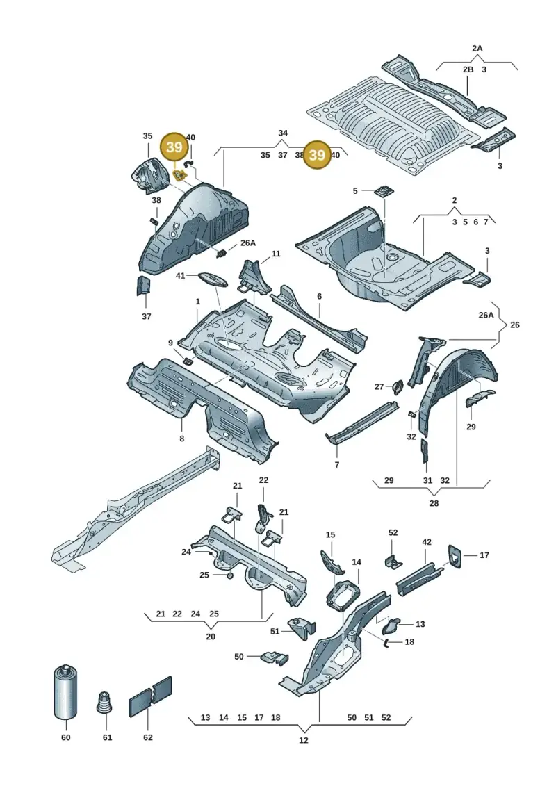 2Q0803262 — Skoda Kamiq (2019-) diagram 584803015, position 39