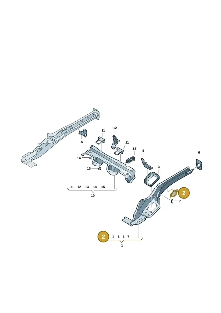 2Q0803457 — Skoda Fabia (2021-) diagram 6vn803020, position 2