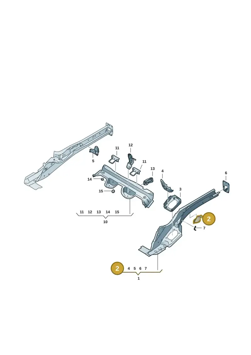 2Q0803458 — Skoda Fabia (2021-) diagram 6vn803020, position 2