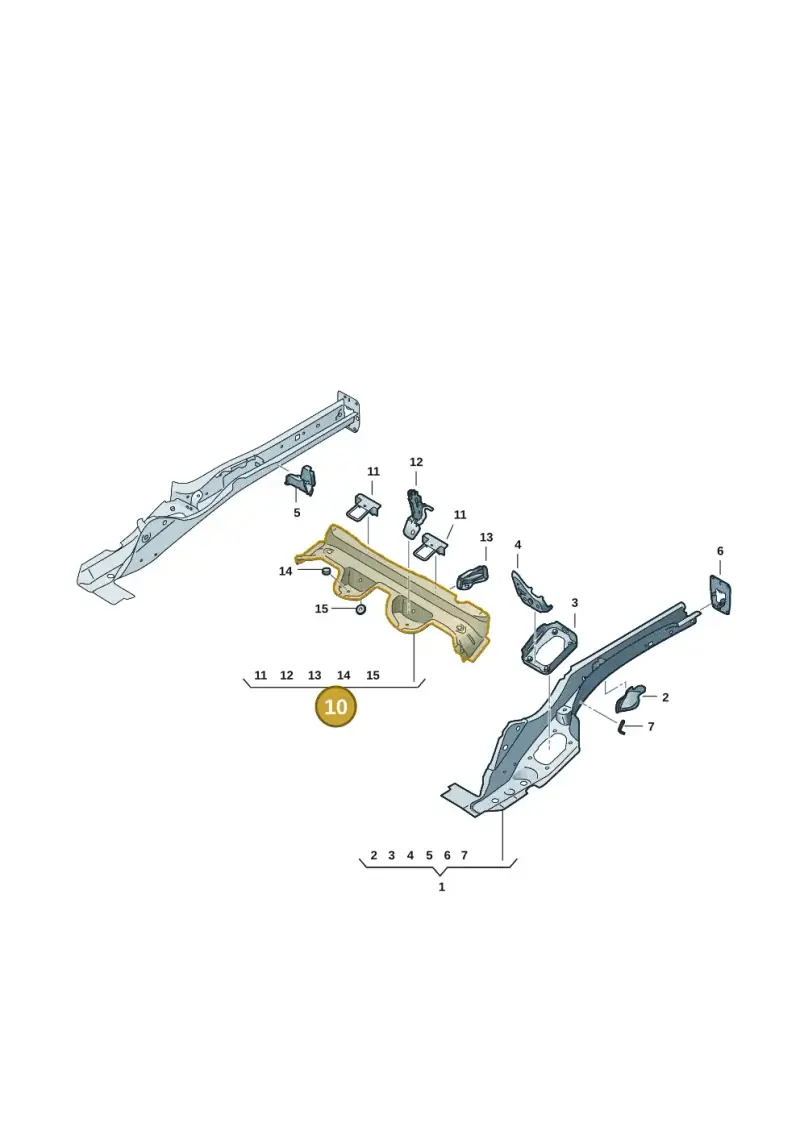 2Q0803531 — Skoda Fabia (2021-) diagram 6vn803020, position 10
