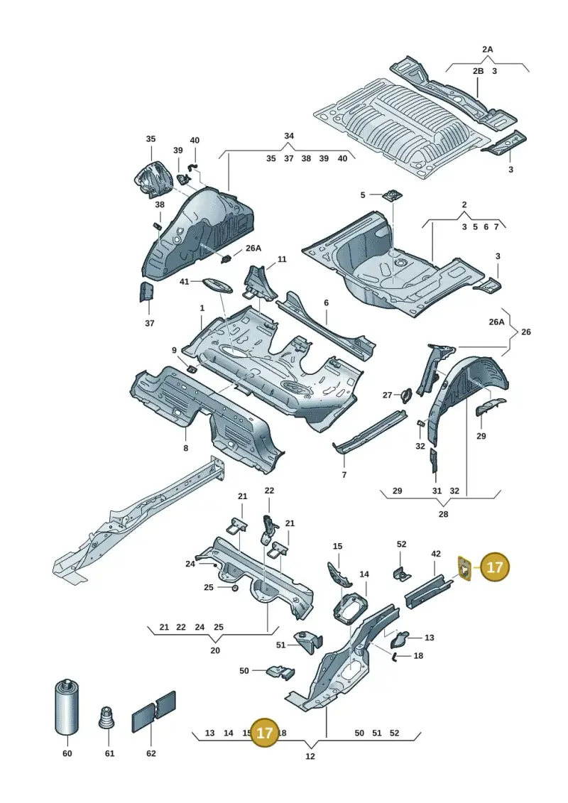 2Q0804473 — Skoda Kamiq (2019-) diagram 584803015, position 17