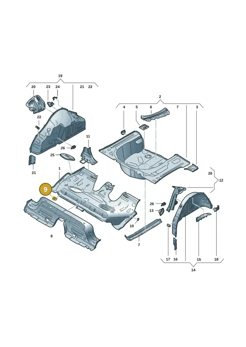 2Q0804866 — Skoda Fabia (2021-) diagram 6vn803030, position 9