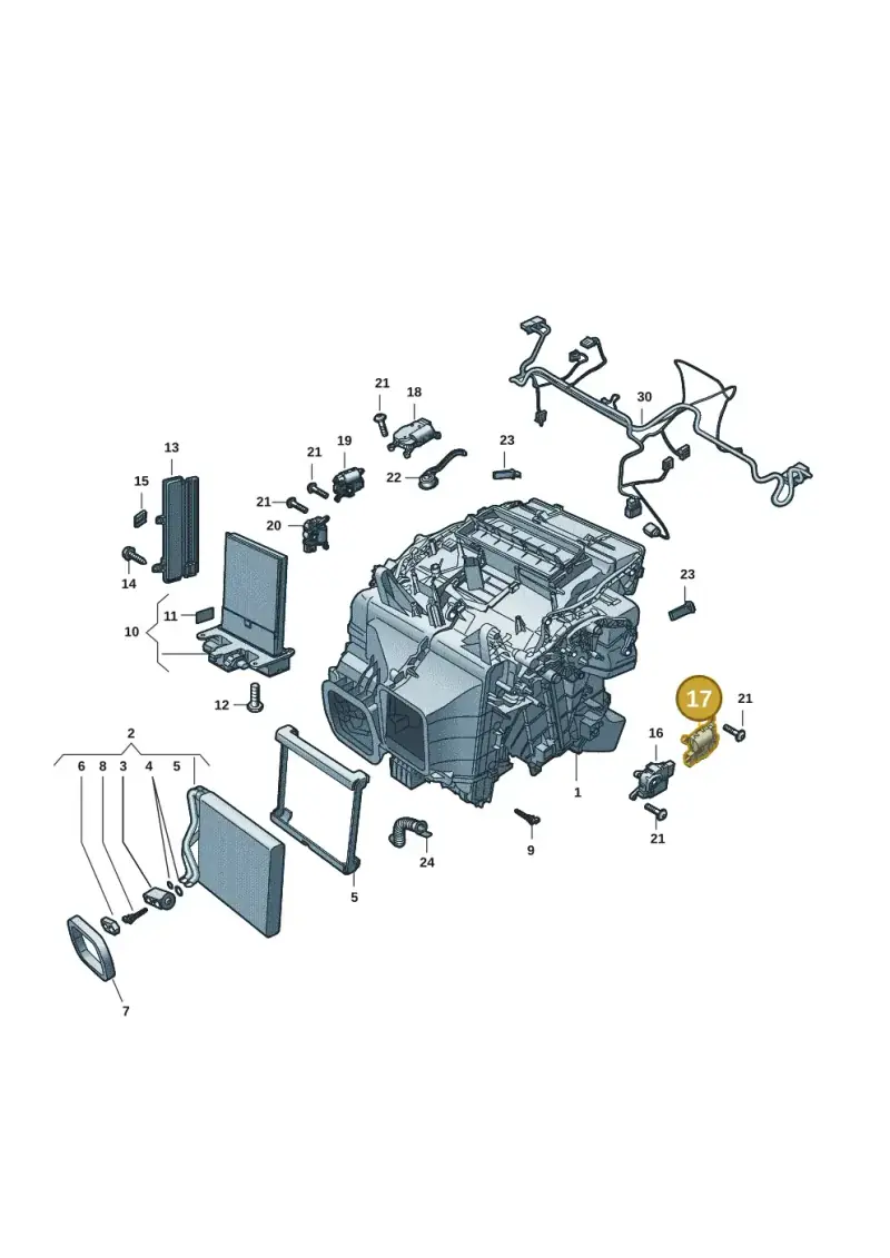 2Q0907511F — Skoda Enyaq (2020-) diagram 10a820200, position 17