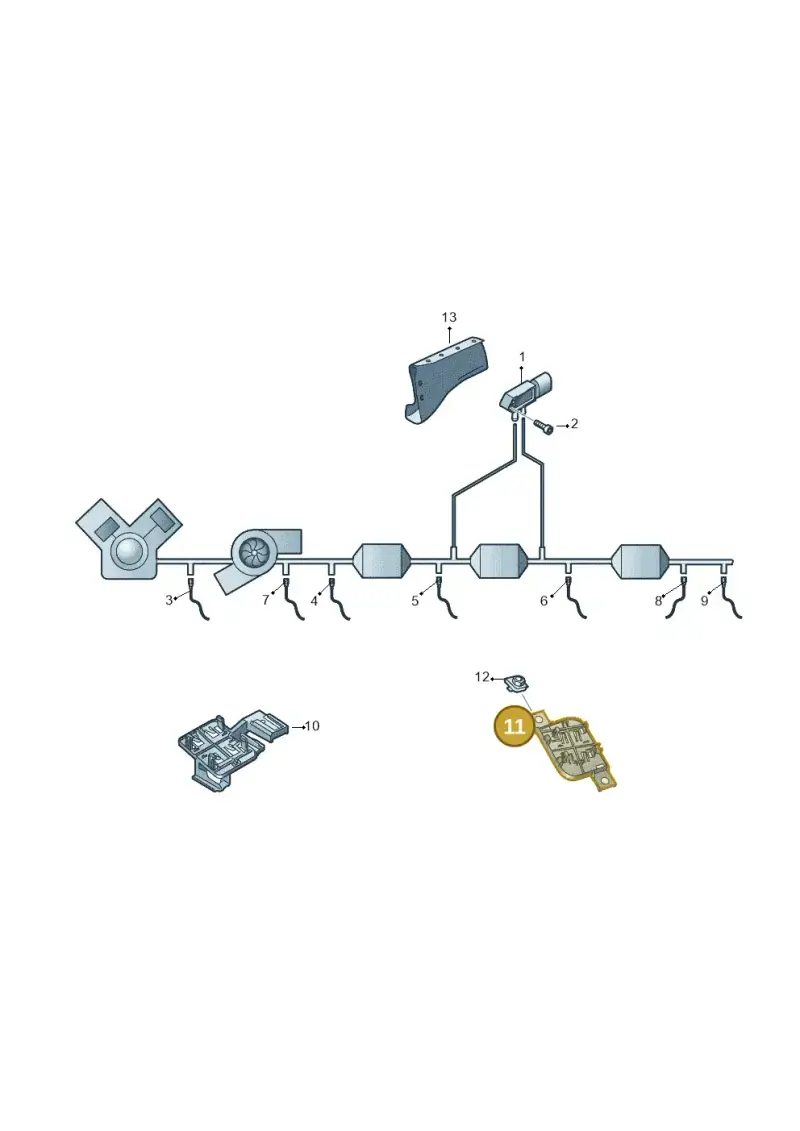 2Q0907816 — Skoda Kamiq (2019-) diagram 837906150, position 11