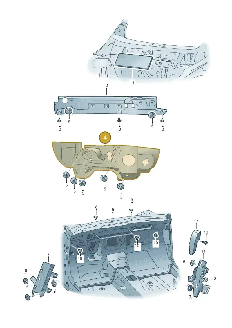 2Q1863353D — Skoda Kamiq (2019-) diagram 584863020, position 4