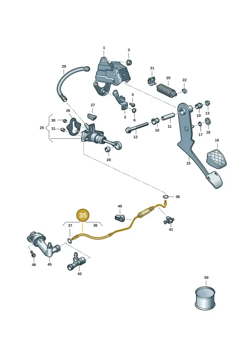 2Q2721465J — Skoda Slavia (2021-) diagram 62i721250, position 35