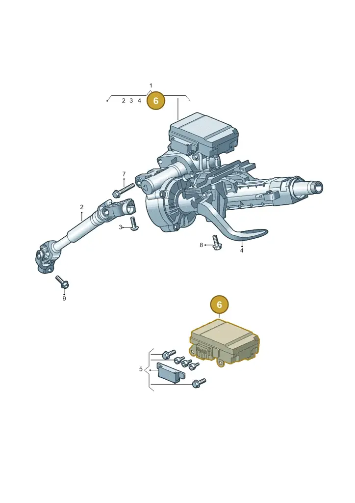 2Q2909144AM — Skoda Fabia (2021-) diagram 837423200, position 6