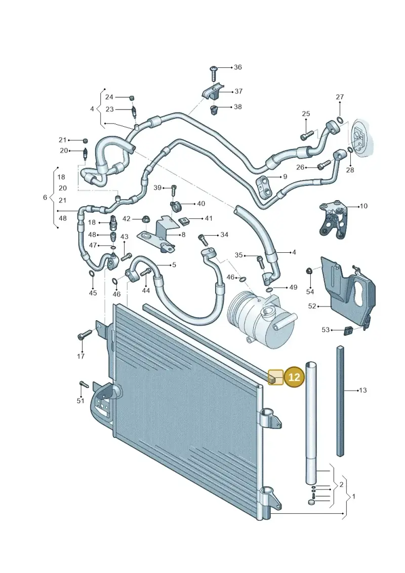 321819017 — Skoda Yeti (2013-2017) diagram 767260410, position 12