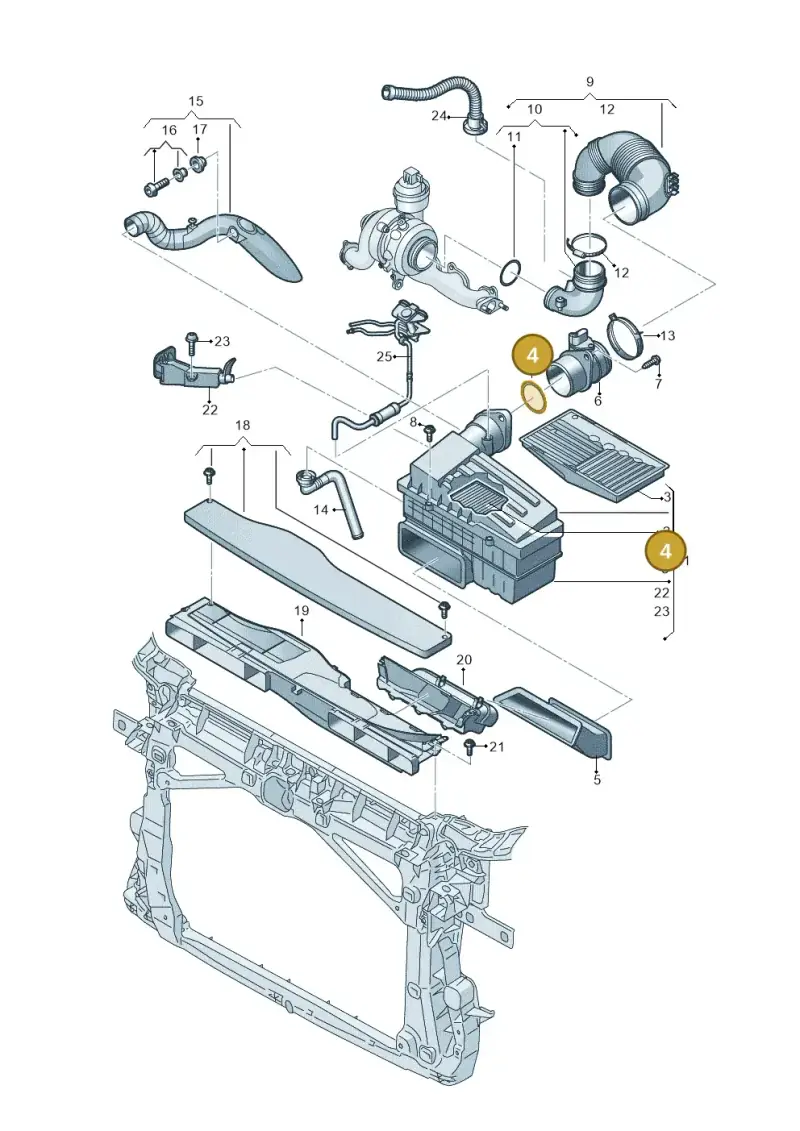 357129625A — Skoda Kodiaq (2018-2022) diagram 810129000, position 4