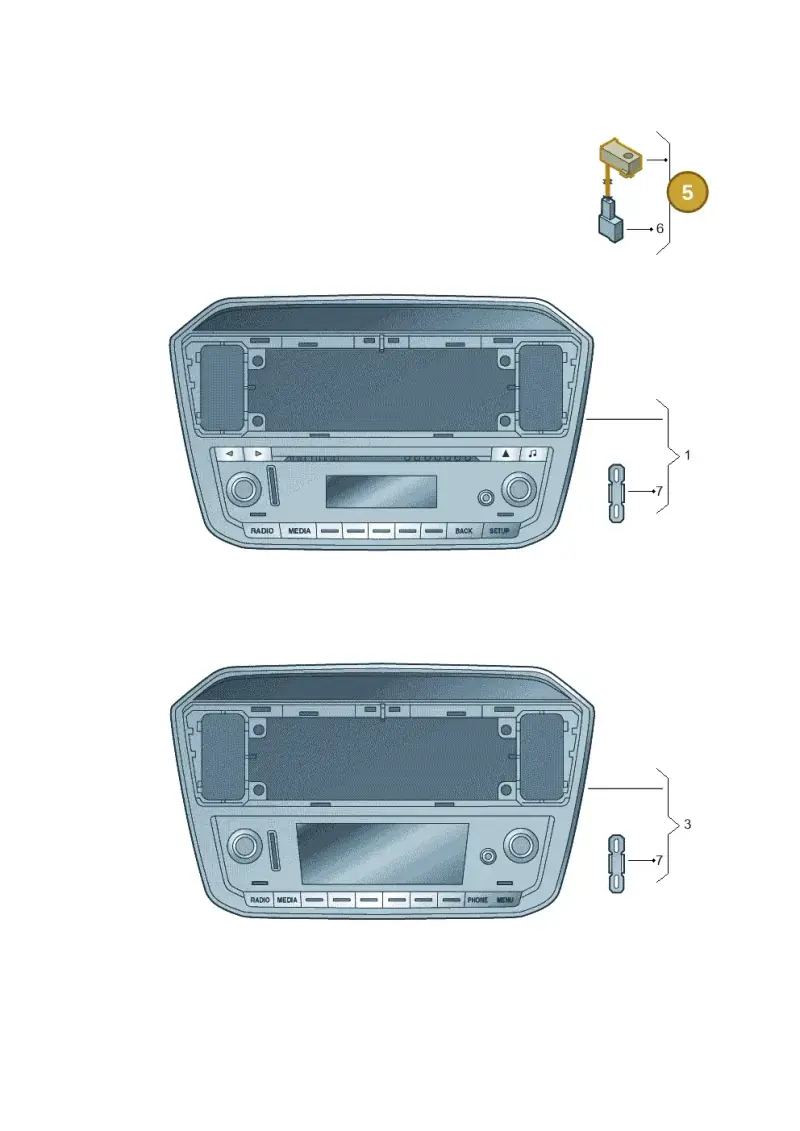3B0035711B — Skoda Citigo (2019-2021) diagram 892035000, position 5