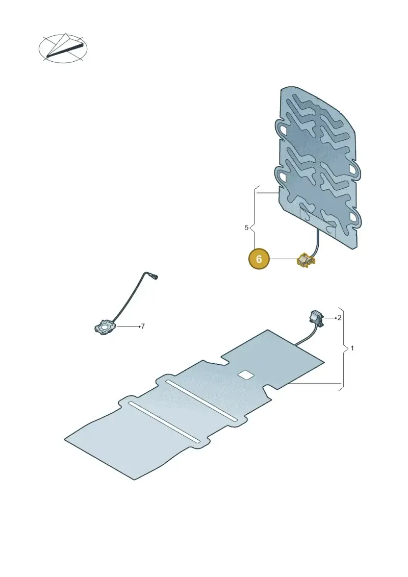 3B0972702 — Skoda Kamiq (2019-) diagram 584963010, position 6