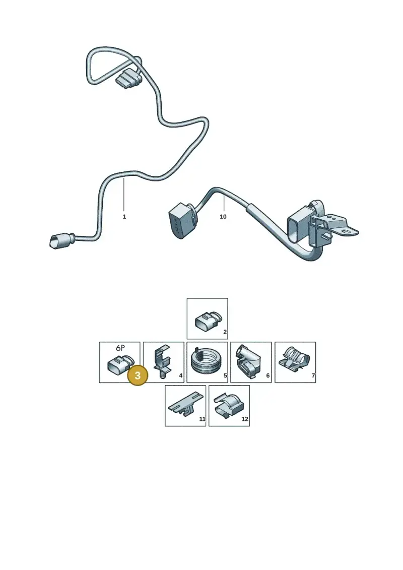 3B0973813 — Skoda Superb Combi (2023-) diagram 3j0972750, position 3