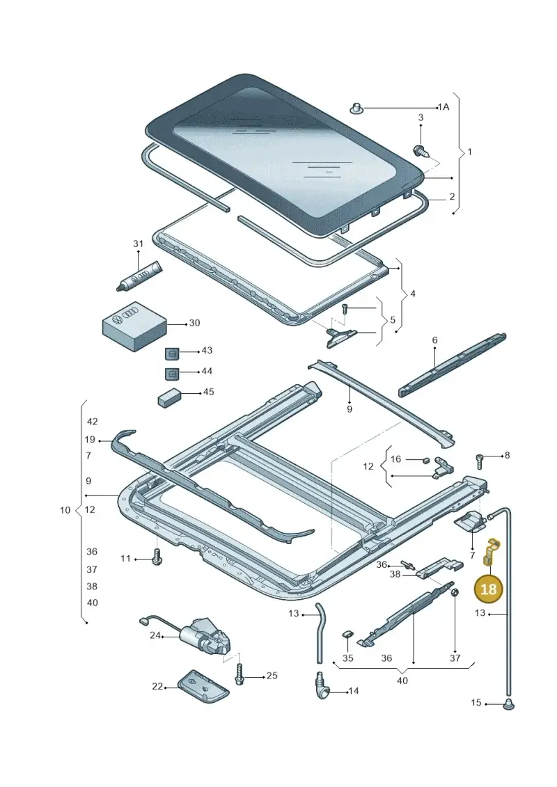 3B7877237 — Skoda Fabia Jingrui (2008-2014) diagram 662877100, position 18