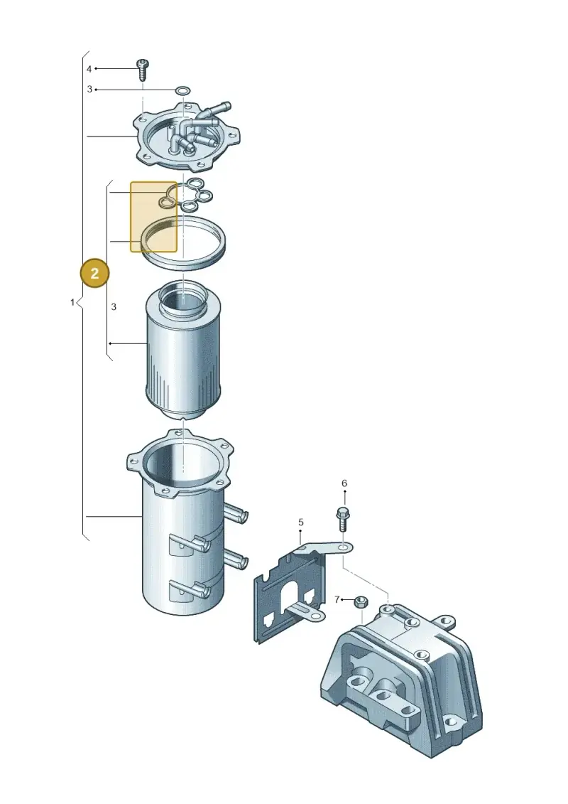 3C0127434A — Skoda Yeti (2013-2017) diagram 409127200, position 2