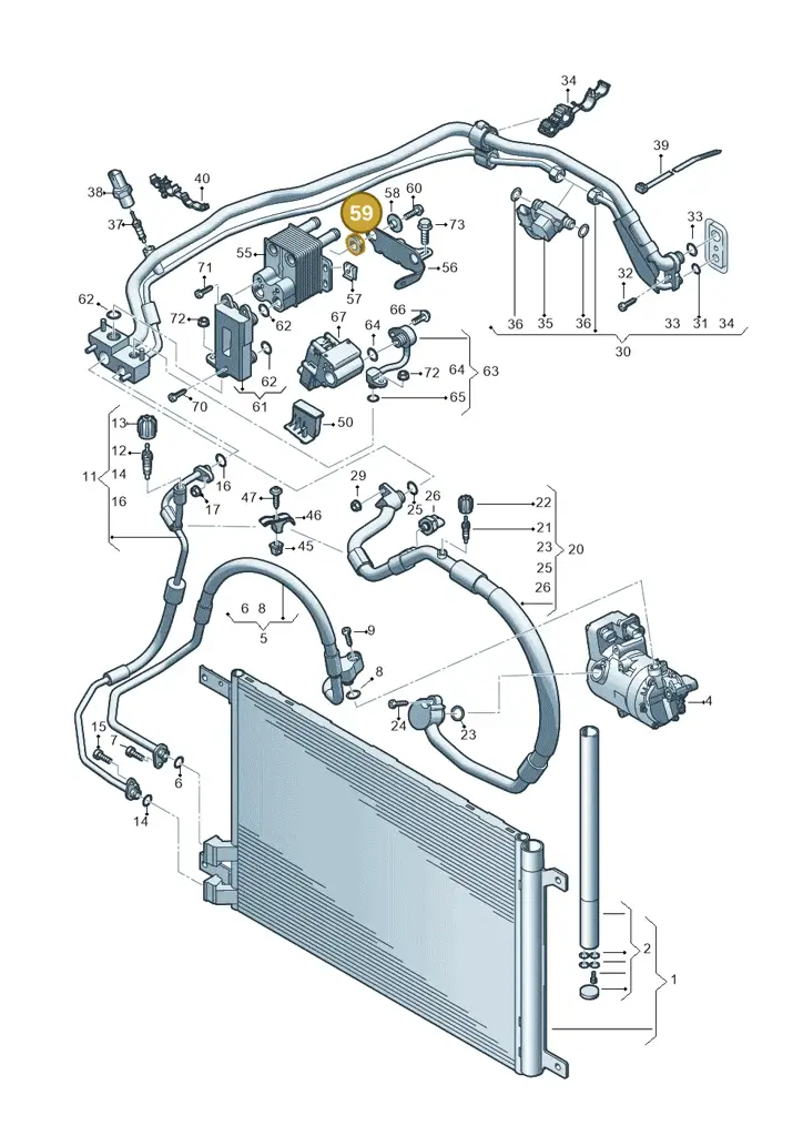 3D0422095 — Skoda Kodiaq (2024-) diagram 596260702, position 59