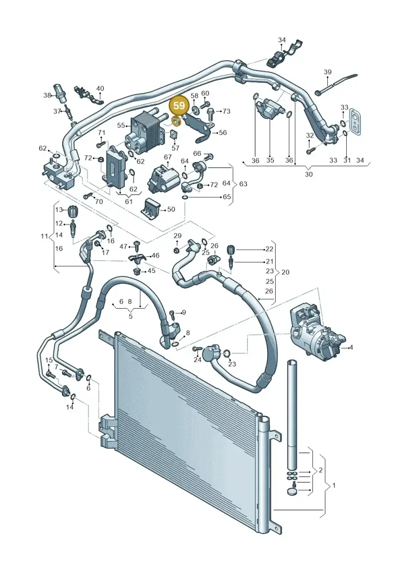 3D0422095 — Skoda Kodiaq (2024-) diagram 596260702, position 59