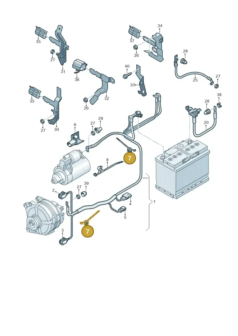 3D0971838K — Skoda Fabia (2021-) diagram 584971000, position 7
