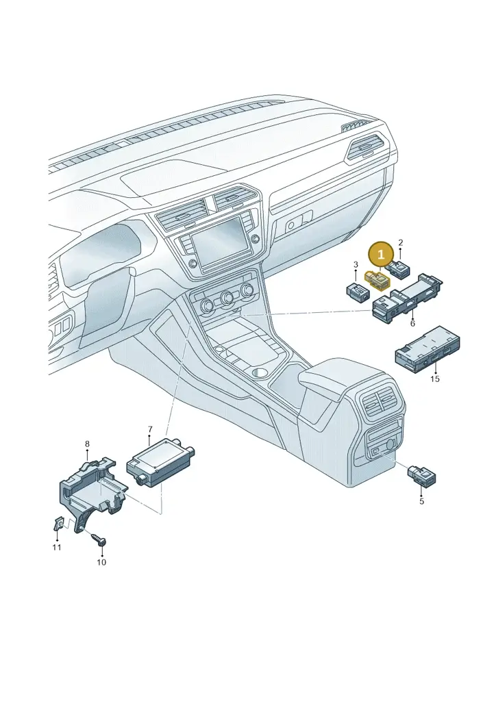 3G5035726 — Skoda Kodiaq (2018-2022) diagram 884035780, position 1