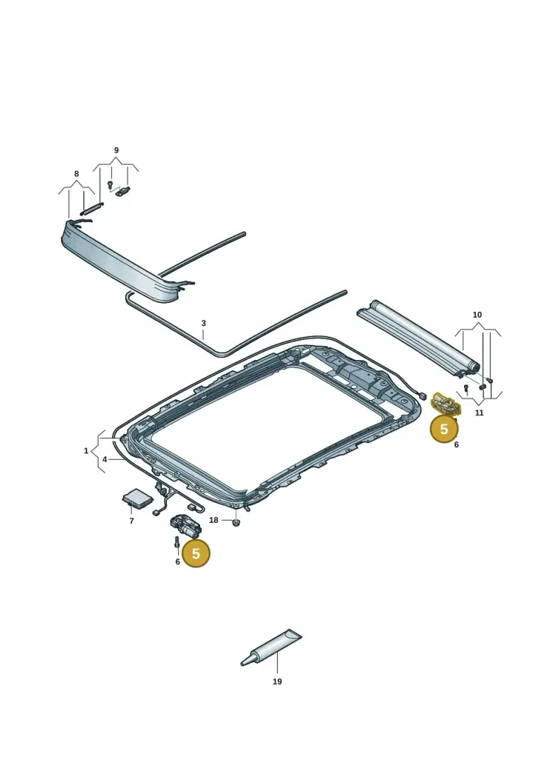 3G5877795 — Skoda Enyaq (2020-) diagram 50a877030, position 5