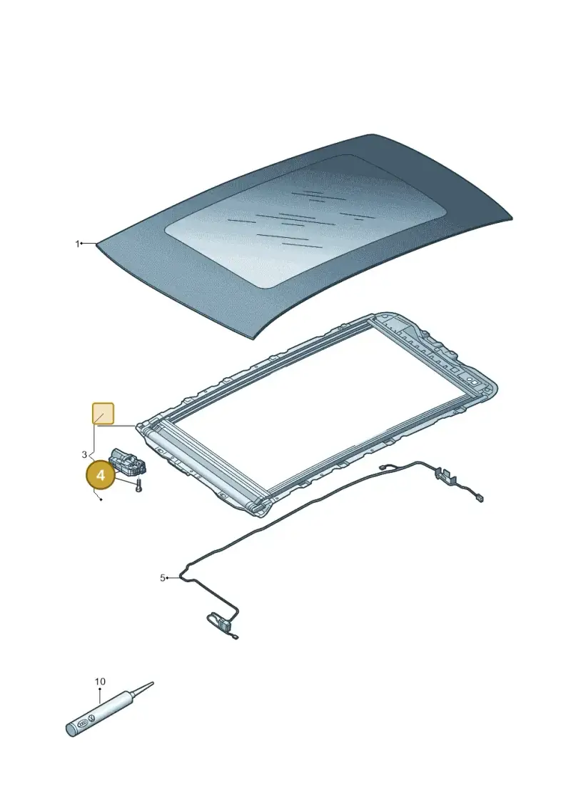 3G5877795 — Skoda Kamiq (2019-) diagram 584877010, position 4