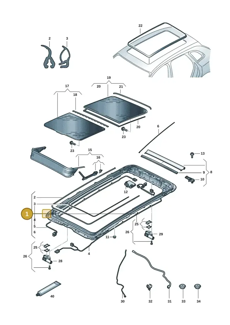 3J0877049B — Skoda Kodiaq (2024-) diagram 57h877000, position 1