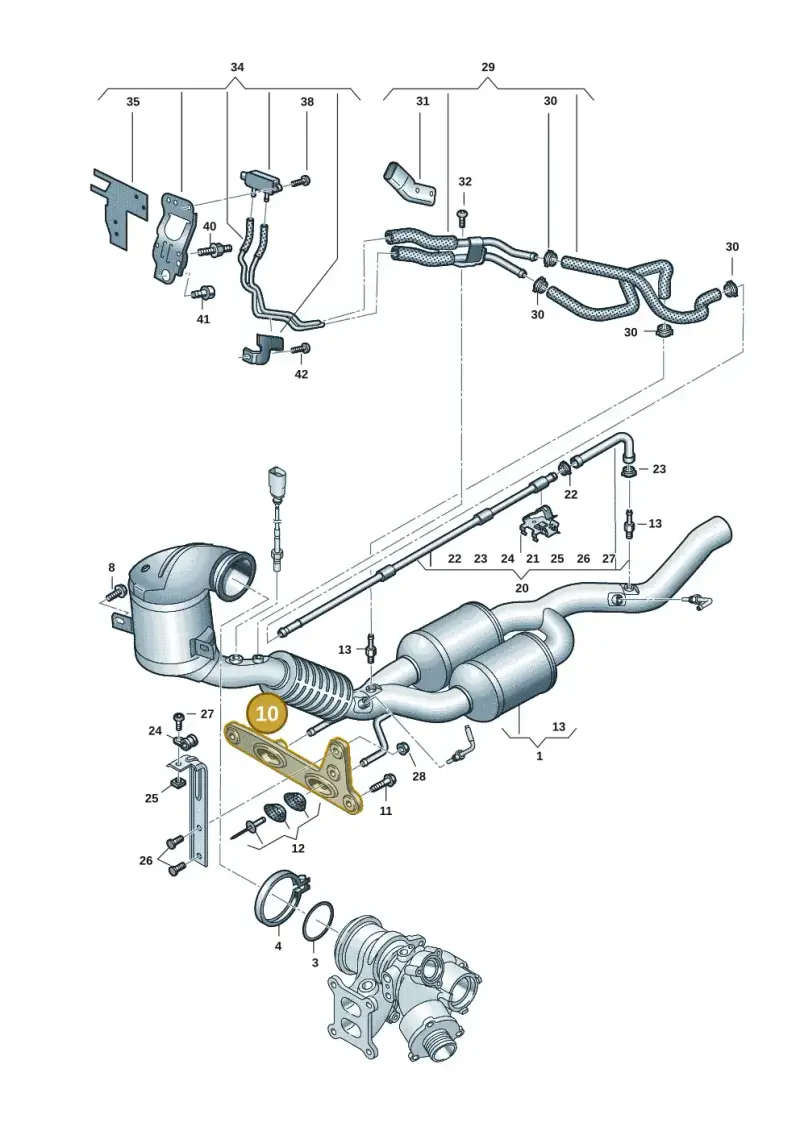 3Q0253144C — Skoda Kodiaq (2024-) diagram 884253043, position 10