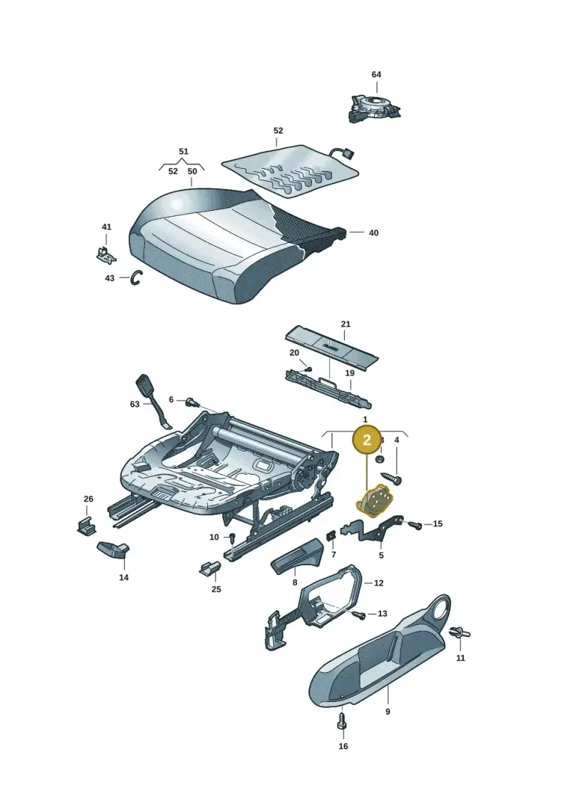 3Q0881054 — Skoda Enyaq (2020-) diagram 10a881000, position 2