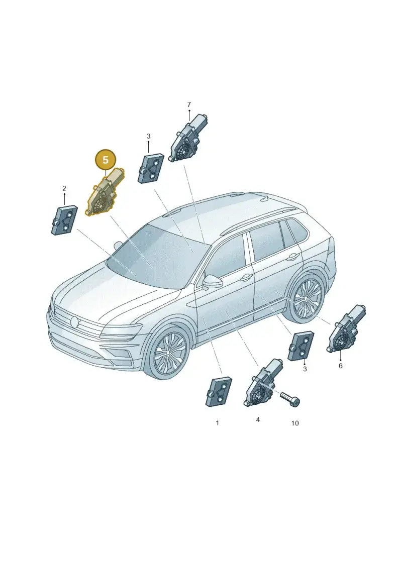 3QD959802D — Skoda Octavia (2021-) diagram 884959100, position 5