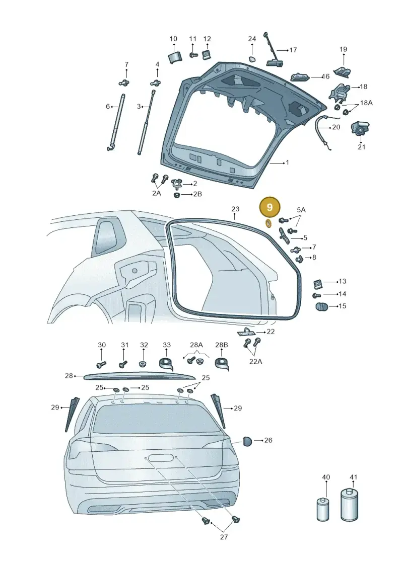 3T9827721 — Skoda Kamiq (2019-) diagram 584827010, position 9