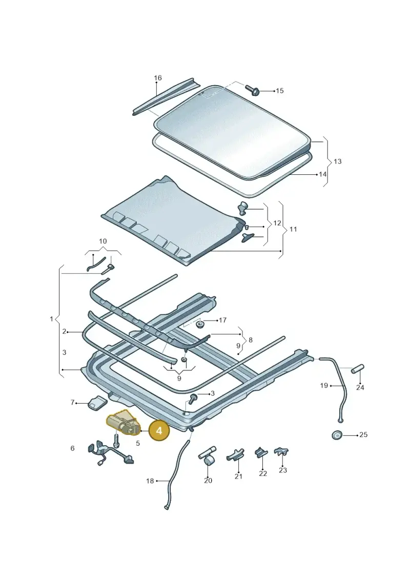 3VD877795 — Skoda Octavia (2021-) diagram 578877000, position 4