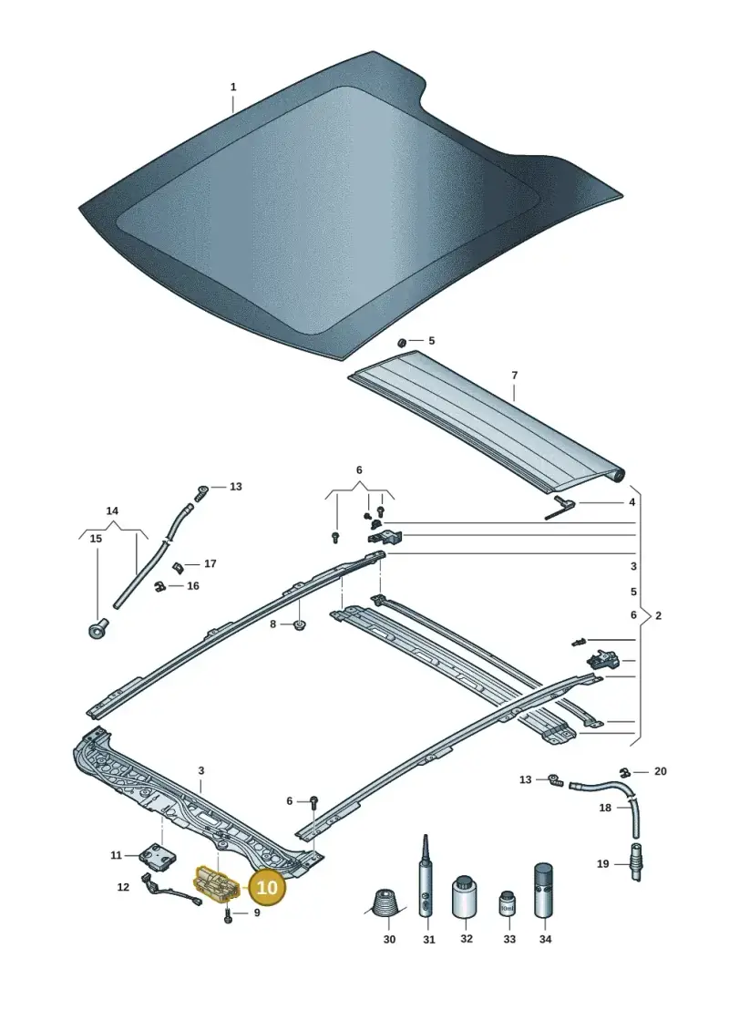 3VD877795 — SEAT CUPRA Tavascan (2023-) diagram 20h877000, position 10