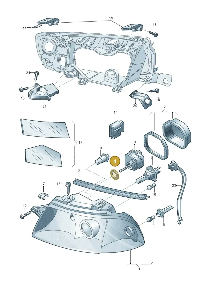 443941323 — Skoda FABIA/COMBI            05> (2004-) diagram 225941000, position 4