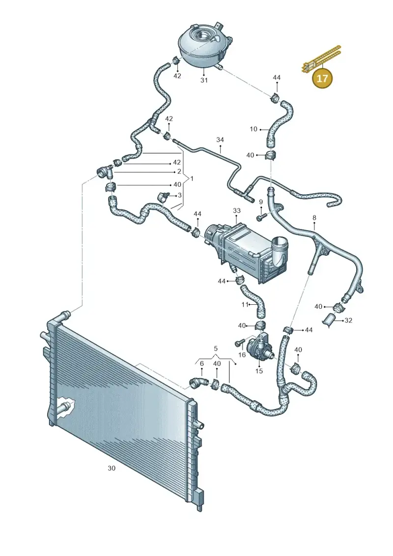 4A0820199 — Skoda Fabia (2021-) diagram 827121010, position 17