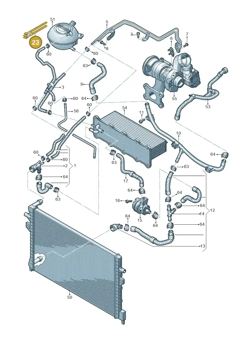 4A0820199 — Skoda Kodiaq (2024-) diagram 780121260, position 23