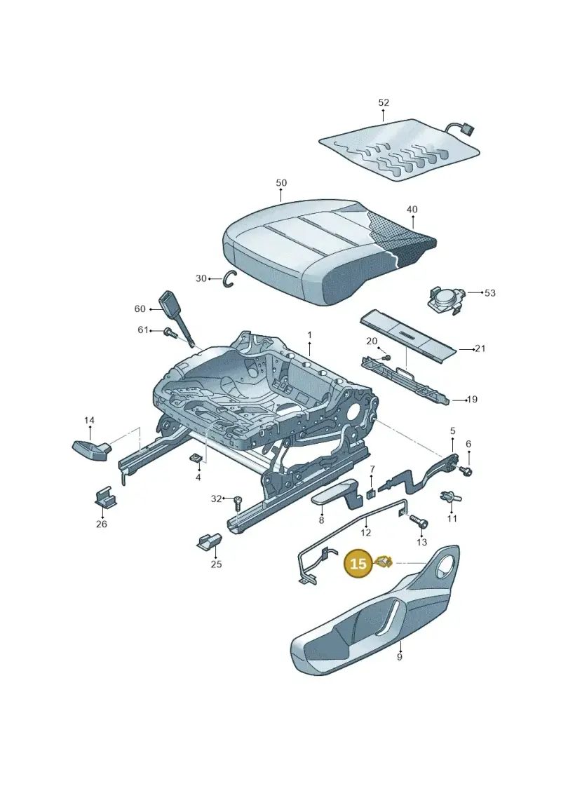 4A0867276 — Skoda Fabia (2021-) diagram 6vn881001, position 15