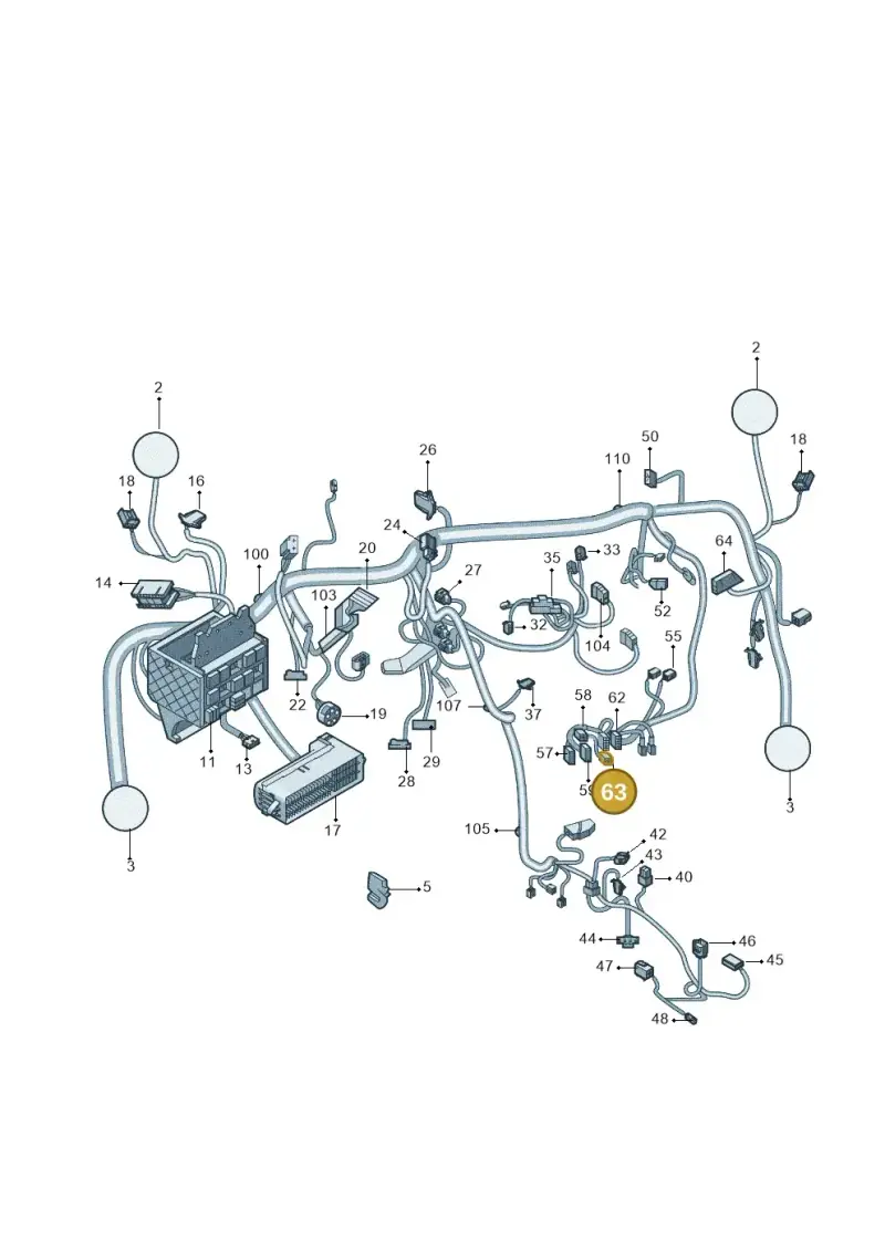 4A0972643 — Skoda Fabia Jingrui (2008-2014) diagram 662971850, position 63