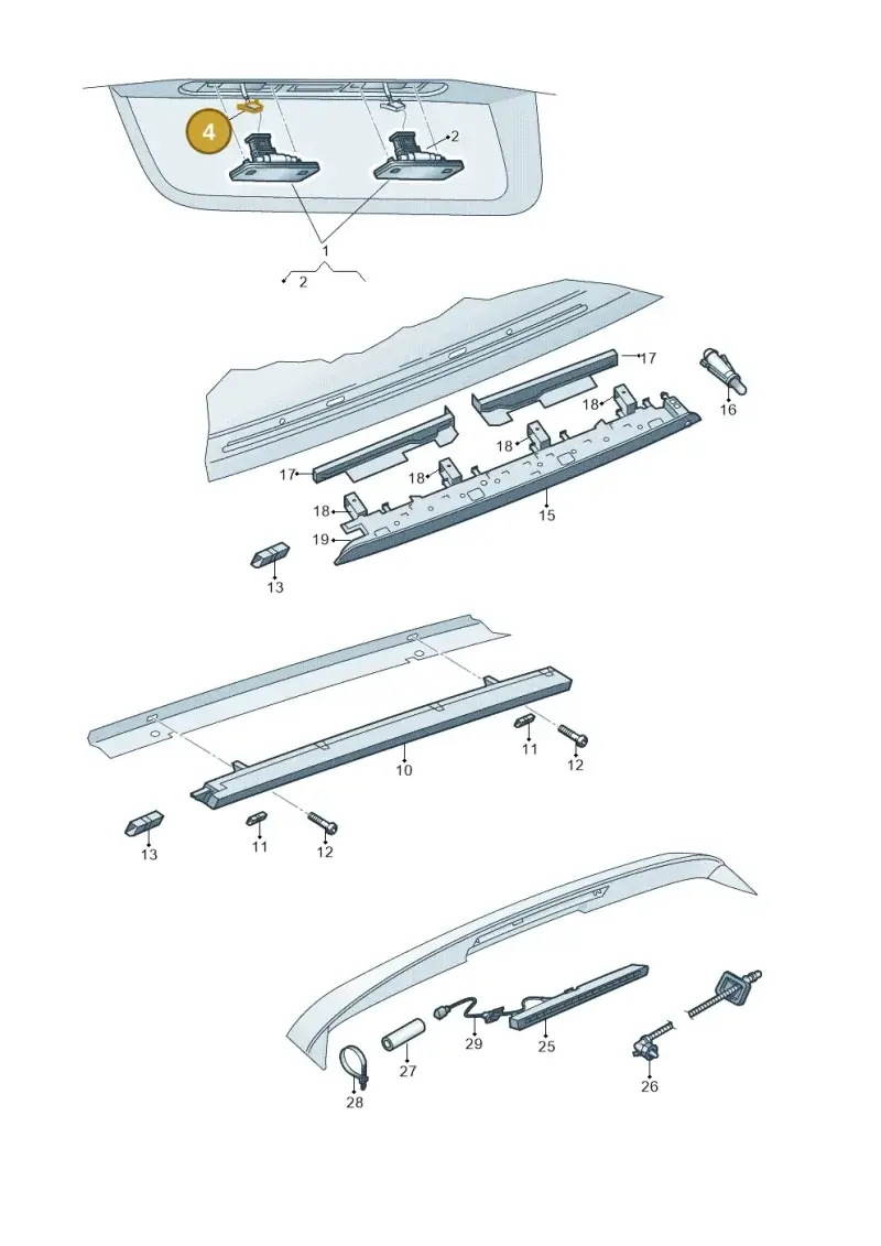 4B0971832 — Skoda Octavia (2017-2020) diagram 753943000, position 4