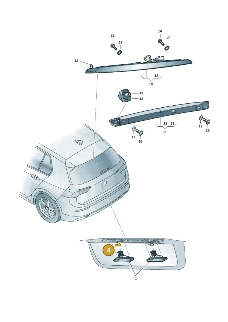 4B0971832 — Skoda Fabia (2021-) diagram 6vn943000, position 4