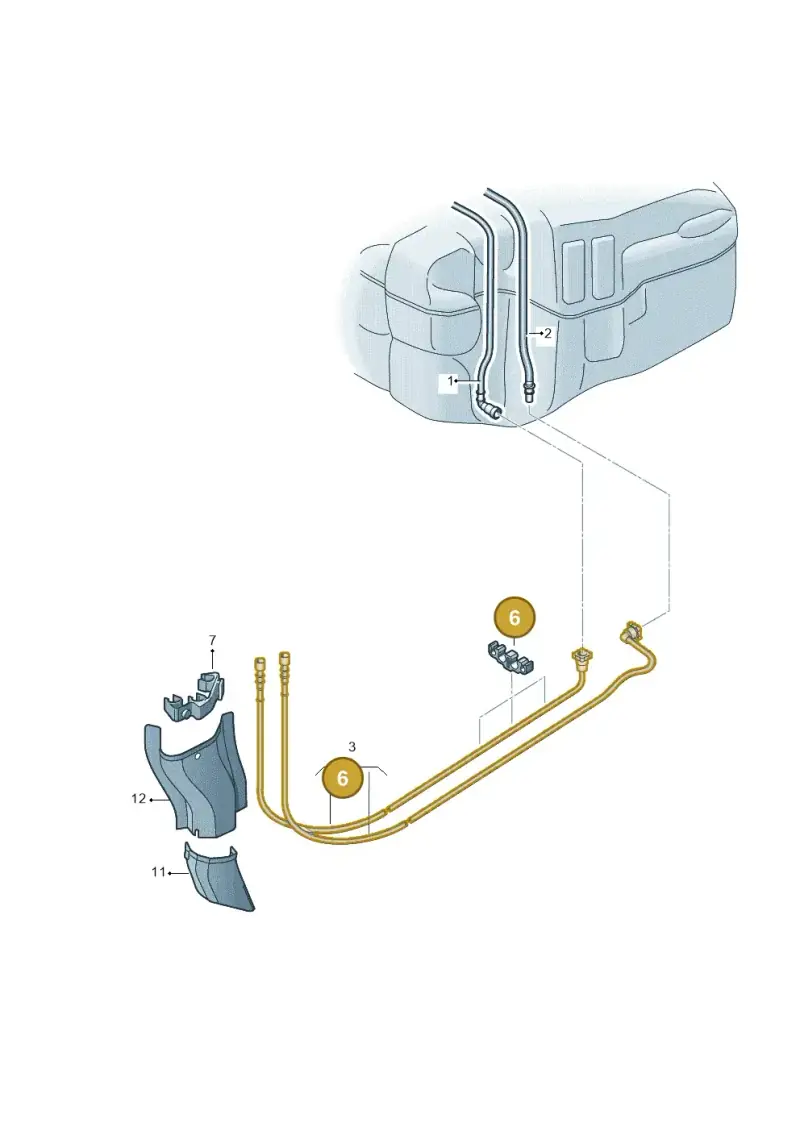 4D0201449E — Skoda Fabia (2014-2022) diagram 797201017, position 6